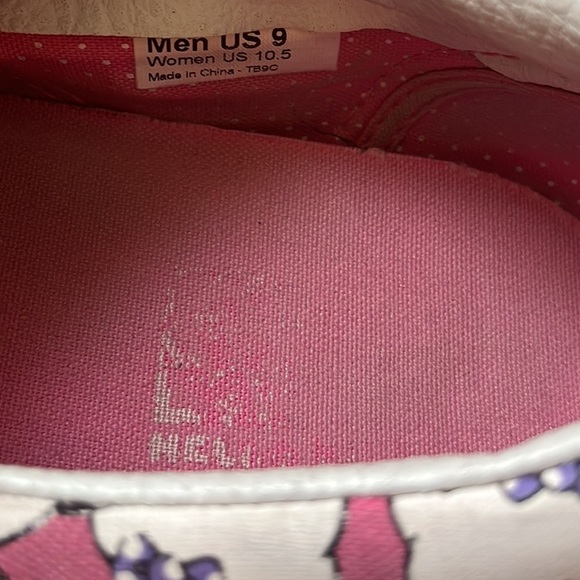 Hello Kitty x Vans Slip Ons Pink / White W10.5 | M9 GUC - Picture 5 of 17